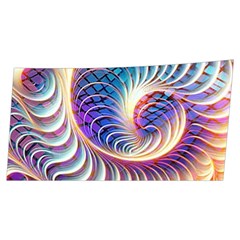 Abstract Fractal Art Swirl Pattern Men s Side Zip Front Pouch Ski And Snowboard Bib Pants	 from ArtsNow.com Front Left