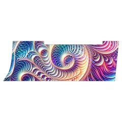 Abstract Fractal Art Swirl Pattern Men s Side Zip Front Pouch Ski And Snowboard Bib Pants	 from ArtsNow.com Waistband Left