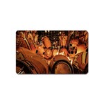 Candombe drums being tempered, montevideo, uruguay Magnet (Name Card)