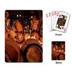 Candombe drums being tempered, montevideo, uruguay Playing Cards Single Design (Rectangle)