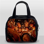 Candombe drums being tempered, montevideo, uruguay Classic Handbag (Two Sides)