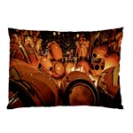 Candombe drums being tempered, montevideo, uruguay Pillow Case (Two Sides)