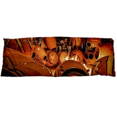 Candombe drums being tempered, montevideo, uruguay 21 x60  Body Pillow Case Dakimakura (Two Sides) from ArtsNow.com Front