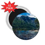 Beach At Los Alerces National Park, Chubut Province, Argentina 2.25  Magnets (10 pack) 