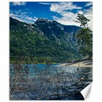 Beach At Los Alerces National Park, Chubut Province, Argentina Canvas 8  x 10 