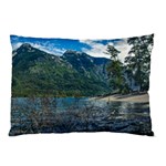 Beach At Los Alerces National Park, Chubut Province, Argentina Pillow Case