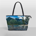 Beach At Los Alerces National Park, Chubut Province, Argentina Classic Shoulder Handbag