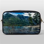 Beach At Los Alerces National Park, Chubut Province, Argentina Toiletries Bag (One Side)