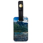 Beach At Los Alerces National Park, Chubut Province, Argentina Luggage Tag (one side)