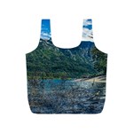 Beach At Los Alerces National Park, Chubut Province, Argentina Full Print Recycle Bag (S)