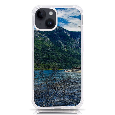 Beach At Los Alerces National Park, Chubut Province, Argentina iPhone 14 TPU UV Print Case from ArtsNow.com Front