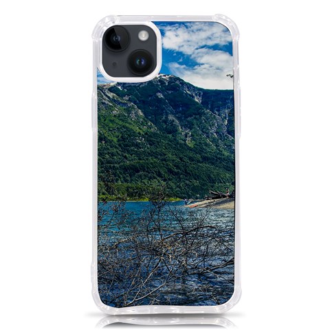 Beach At Los Alerces National Park, Chubut Province, Argentina iPhone 14 Plus TPU UV Print Case from ArtsNow.com Front