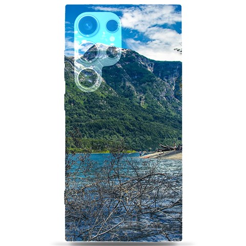 Beach At Los Alerces National Park, Chubut Province, Argentina Samsung Galaxy S24 Ultra 6.9 Inch Black TPU UV Case from ArtsNow.com Front