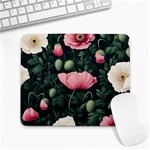 Poppy Flower Plant Petals Bloom Large Mousepad