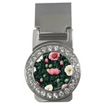 Poppy Flower Plant Petals Bloom Money Clips (CZ) 