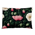 Poppy Flower Plant Petals Bloom Pillow Case