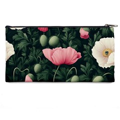 Poppy Flower Plant Petals Bloom Pencil Cases from ArtsNow.com Back