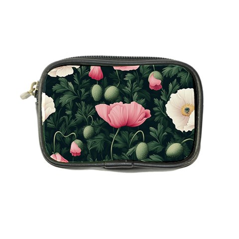 Poppy Flower Plant Petals Bloom Coin Purse from ArtsNow.com Front