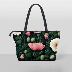 Poppy Flower Plant Petals Bloom Classic Shoulder Handbag from ArtsNow.com Back