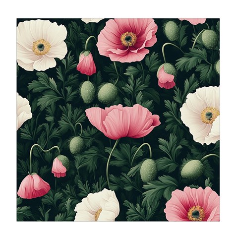 Poppy Flower Plant Petals Bloom Duvet Cover (Queen Size) from ArtsNow.com Front