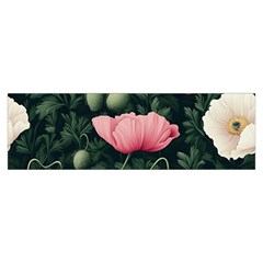 Poppy Flower Plant Petals Bloom Toiletries Pouch from ArtsNow.com Hand Strap