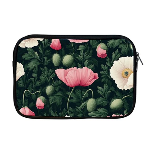 Poppy Flower Plant Petals Bloom Apple MacBook Pro 17  Zipper Case from ArtsNow.com Front