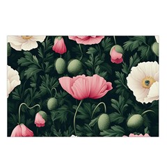 Poppy Flower Plant Petals Bloom Belt Pouch Bag (Small) from ArtsNow.com Loop