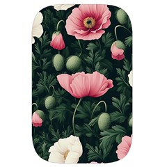 Poppy Flower Plant Petals Bloom Waist Pouch (Large) from ArtsNow.com Front