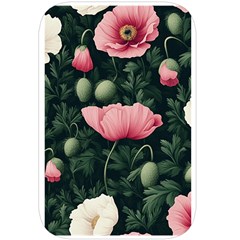 Poppy Flower Plant Petals Bloom Belt Pouch Bag (Large) from ArtsNow.com Back