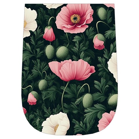 Poppy Flower Plant Petals Bloom Wristlet Pouch Bag (Small) from ArtsNow.com Right Side