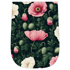 Poppy Flower Plant Petals Bloom Wristlet Pouch Bag (Small) from ArtsNow.com Left Side