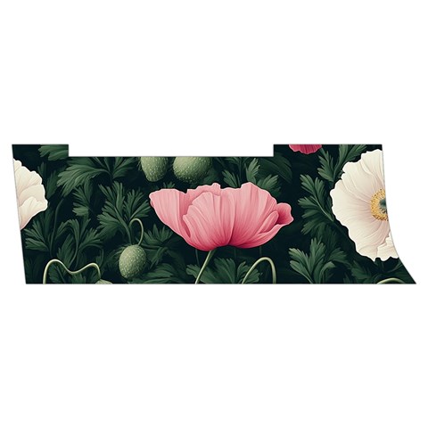 Poppy Flower Plant Petals Bloom Men s Side Zip Front Pouch Ski And Snowboard Bib Pants	 from ArtsNow.com Waistband Right