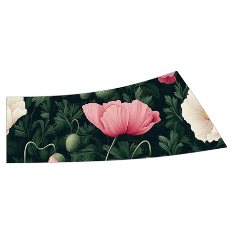 Poppy Flower Plant Petals Bloom Men s Side Zip Front Pouch Ski And Snowboard Bib Pants	 from ArtsNow.com Waistband Back Left