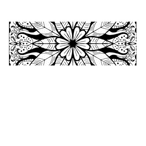 Seamless Tiling Pattern Hand Drawn Black White Memory Card Reader (Stick) from ArtsNow.com Front