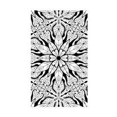 Seamless Tiling Pattern Hand Drawn Black White Duvet Cover Double Side (Single Size) from ArtsNow.com Front