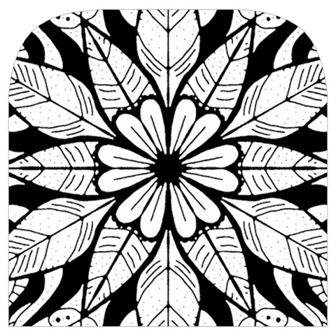 Seamless Tiling Pattern Hand Drawn Black White Toiletries Pouch from ArtsNow.com Cover