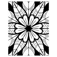 Seamless Tiling Pattern Hand Drawn Black White Women s Crop Top Pleated Skater Rave Skirt from ArtsNow.com Pocket