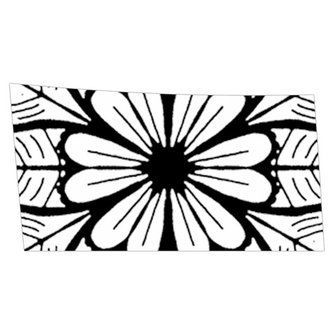 Seamless Tiling Pattern Hand Drawn Black White Men s Side Zip Front Pouch Ski And Snowboard Bib Pants	 from ArtsNow.com Front Right