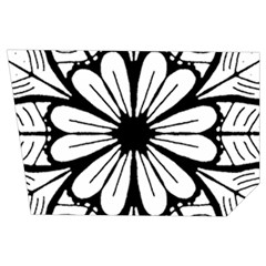 Seamless Tiling Pattern Hand Drawn Black White Men s Side Zip Front Pouch Ski And Snowboard Bib Pants	 from ArtsNow.com Loop Left