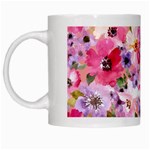 Pattern Seamless Texture Daisies White Mug