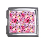 Pattern Seamless Texture Daisies Mega Link Italian Charm (18mm)