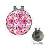 Pattern Seamless Texture Daisies Hat Clips with Golf Markers