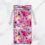 Pattern Seamless Texture Daisies Jewelry Bag