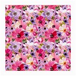 Pattern Seamless Texture Daisies Medium Glasses Cloth