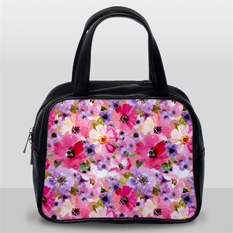 Pattern Seamless Texture Daisies Classic Handbag (One Side) from ArtsNow.com Front