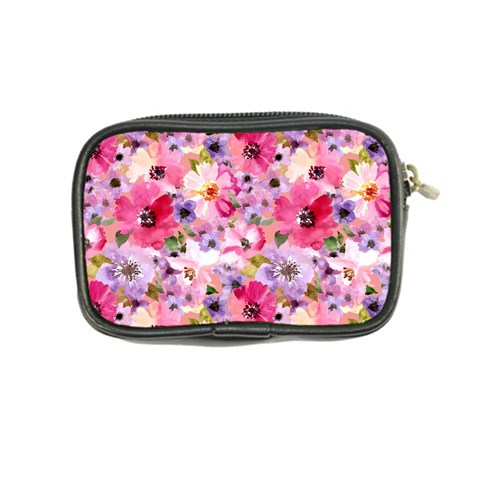 Pattern Seamless Texture Daisies Coin Purse from ArtsNow.com Back