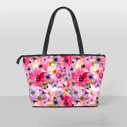 Pattern Seamless Texture Daisies Classic Shoulder Handbag from ArtsNow.com Back