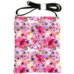 Pattern Seamless Texture Daisies Shoulder Sling Bag