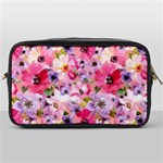 Pattern Seamless Texture Daisies Toiletries Bag (One Side)