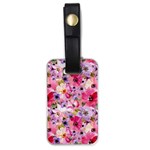 Pattern Seamless Texture Daisies Luggage Tag (one side)